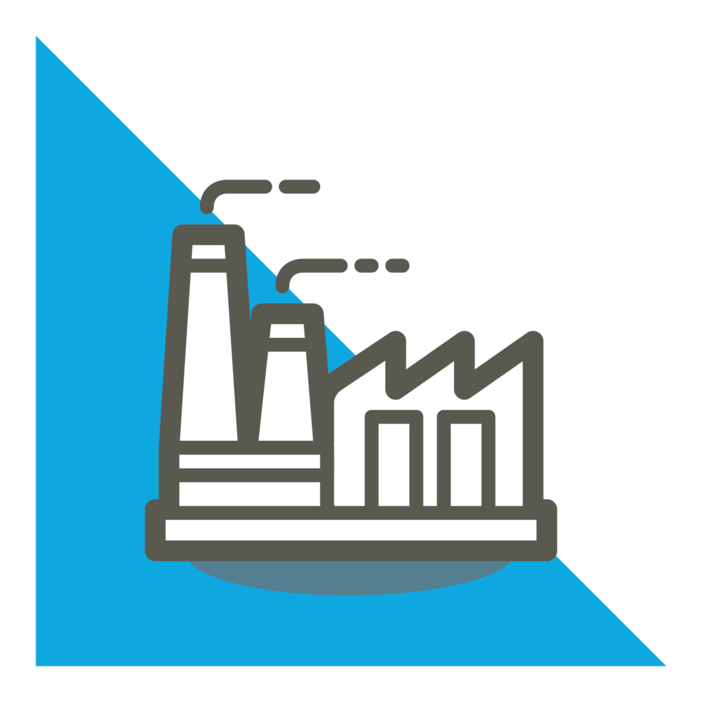 manufacturing building graphic