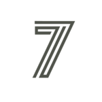 number 7 graphic