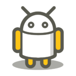 robot icon branded
