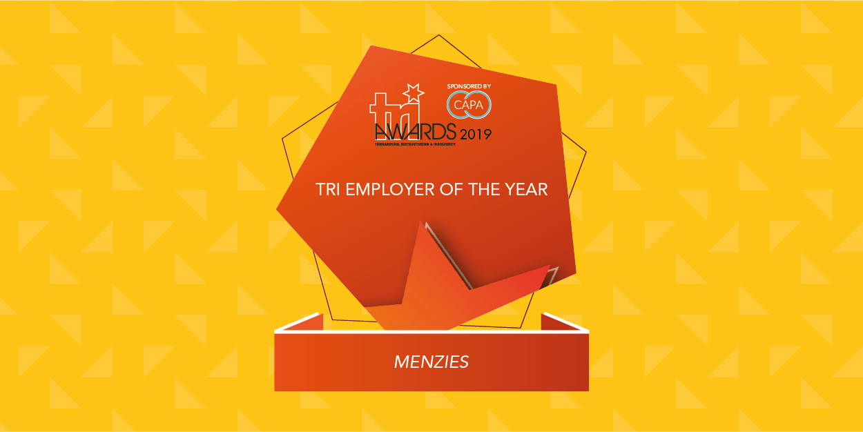 menzies employer of the year tri awards