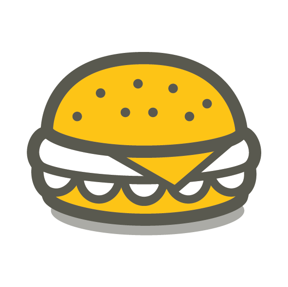 Menzies icon of a burger