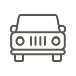 An icon of a car.