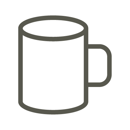 An icon of a coffee mug.
