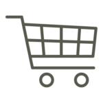 An icon of a shopping cart.