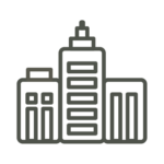 An icon of office buildings.