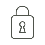 An icon of a padlock.