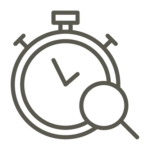 An icon of a stopwatch.